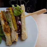 toasts at Die Küche in Brno