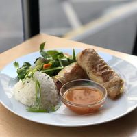 Spring rolls at Die Küche in Brno