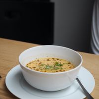 Vegan Daily Soup at Die Küche in Brno