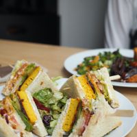 Club Sandwich at Die Küche in Brno