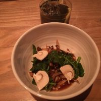 Large vegan set menu #5 alright mushroom dish at Rutabaga in Stockholm