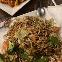 Cow mein  at Hong Kong Chop Suey in Hanford