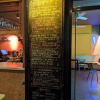 Menu at Jonny Aldana in Barcelona