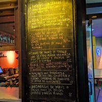 Menu me at Jonny Aldana in Barcelona