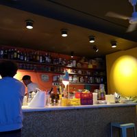 Inside at Jonny Aldana in Barcelona