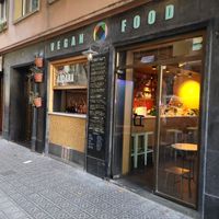 Outside at Jonny Aldana in Barcelona