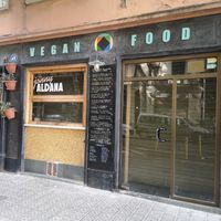 Outside at Jonny Aldana in Barcelona