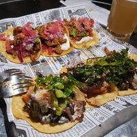 Mixed tacos at Jonny Aldana in Barcelona