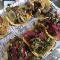 Mixed tacos   at Jonny Aldana in Barcelona
