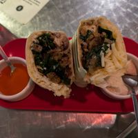 Burrito - not so flavourful at Jonny Aldana in Barcelona