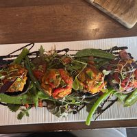 Vegan mushrooms yum   at Delicia Acai + Protein Bar in Christies Beach