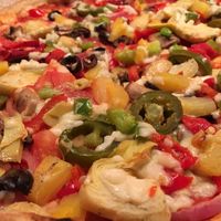 Pizza creation  at Mod Pizza in Gateshead