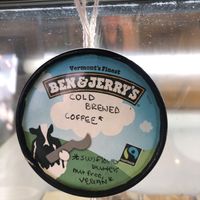 Vegan cold brewed coffee at Ben & Jerry's - Condado in Condado