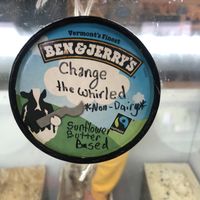 Vegan change the whirled at Ben & Jerry's - Condado in Condado