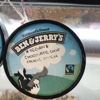 Vegan chocolate chip cookie dough at Ben & Jerry's - Condado in Condado