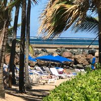 The view from the patio seating at Ben & Jerry's - Condado in Condado