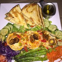 Hummus salad!!!  Everything freshly cut! at Ben & Jerry's - Condado in Condado