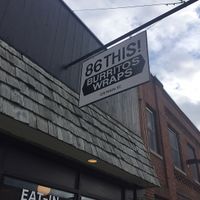 sign at 86 This in Ellsworth