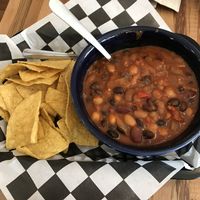 Veg chili no cheese vegan at 86 This in Ellsworth