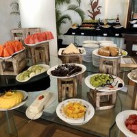 More desserts. at The Poya Day Vegan Buffet in Mount Lavinia