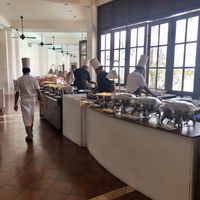 Triple this view and you’re closer to the range or savoury options! at The Poya Day Vegan Buffet in Mount Lavinia