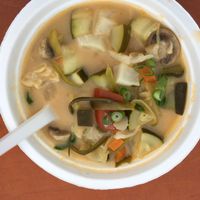 Tom Kha soup at Cosy Green in Ghent