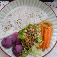 Vegan dish at The Food for Real in Lisbon