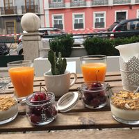 part 1 of vegan brunch   at The Food for Real in Lisbon
