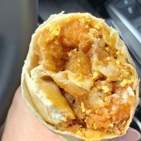 2022.APRIL20- Vegano Breakfast Burrito CHEF FORGOT tomato,onion,cilantro,none to be found. MIDDLE  at La Charrita in Santa Clarita