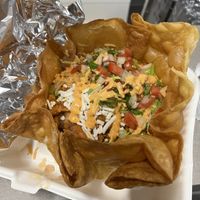 V Tostada Bowl  at La Charrita in Santa Clarita