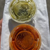 Salsa for the chips at La Charrita in Santa Clarita