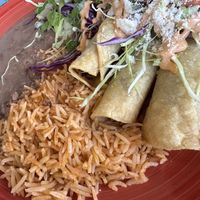 Vegan Flautas  at La Charrita in Santa Clarita
