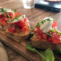 Bruschetta at Assaggini in Mornington