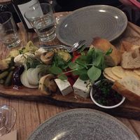 vegan antipasto platter at Assaggini in Mornington