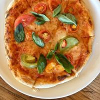 Margherita Pizza at Assaggini in Mornington