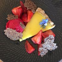 Lemon Tart at Assaggini in Mornington