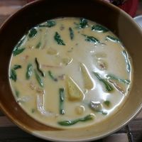 Pineapple curry at Bee Vegan in Chiang Mai