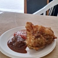 Samosa at Hariprasad Samosa & Curry in Krakow