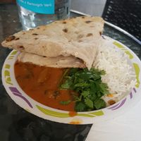 okra curry  at Hariprasad Samosa & Curry in Krakow