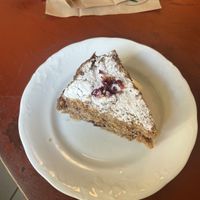 Apple cake  at Hariprasad Samosa & Curry in Krakow