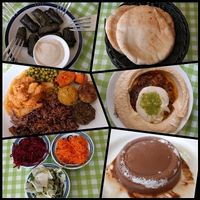 Vegan four course meal at Galbi - Anat's Place in Tel Aviv