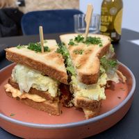 Their Club Sandwich   at Knol & Kool Bistro & Superet in Ghent