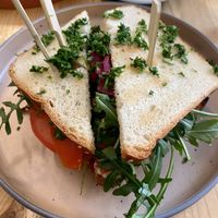 Club sandwich  at Knol & Kool Bistro & Superet in Ghent