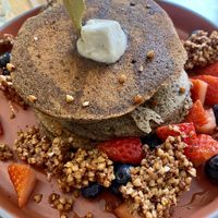 Brunch pancakes  at Knol & Kool Bistro & Superet in Ghent