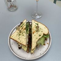 Club sandwich  at Knol & Kool Bistro & Superet in Ghent