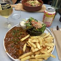 Vegan stoofvlees!  at Knol & Kool Bistro & Superet in Ghent