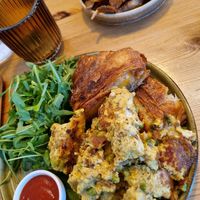 Scramble tofu at Knol & Kool Bistro & Superet in Ghent