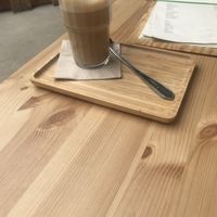 Oat latte  at Knol & Kool Bistro & Superet in Ghent