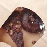 Brownie and donut to take away at Knol & Kool Bistro & Superet in Ghent