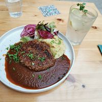 Quinoa steak - you must try 😜 at Knol & Kool Bistro & Superet in Ghent
